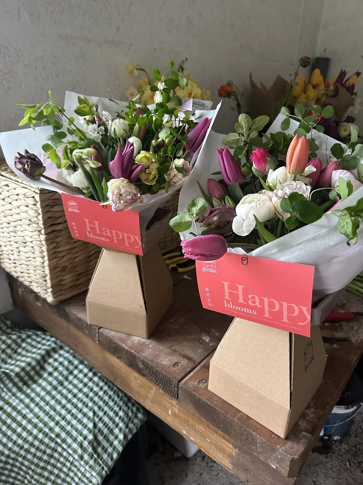 Boxed Flower Bouquet