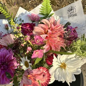 Wrapped Gift Flower Bouquet